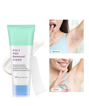 Nijiesengeng Glowcode 4 in 1 Hair Removal Cream Moisturizing & Soothing Body Hair Removal for Women | Crema Depiladora que Hidrata y Aclara la Piel (1PC) - Buy Online on GoSupps.com