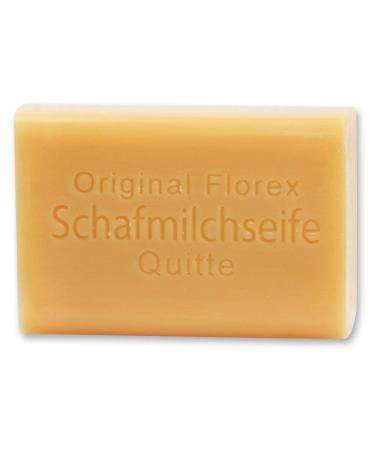 Florex Florex Quitte Sheep Milk Soap Pleasant and Highly Moisturising Fruity Scent 100 g