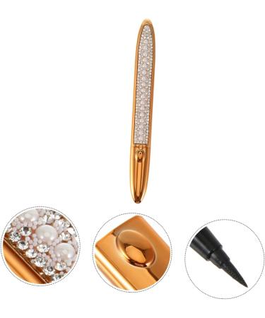 FOMIYES 2pcs Self Adhesive Mascara Lash Accessories Eyeliner Pencil Cosmetic Accessories No Smudge Cosmetics 1 count (Pack of 1) Goldenx2pcs - Buy Online on GoSupps.com