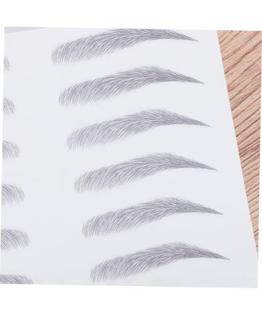 Ipetboom 2pcs Trimming Stick-on False Sticker Natural Eyebrows Make Shape Eyebrow Type Women Lady Tool D Man - Buy Online on GoSupps.com