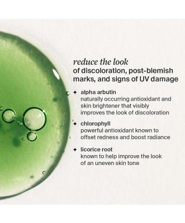 Cocokind Chlorophyll Discoloration Serum Sensitive Skin Friendly Spot Fading Serum to Target Spots Uneven Tone and Redness 1 fl oz - Buy Online on GoSupps.com