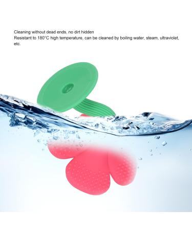 Baby Teether Toy - Ergonomic Grip for Pain Relief | Unique Shape Easy to Chew - Peony Red - Buy Online on GoSupps.com