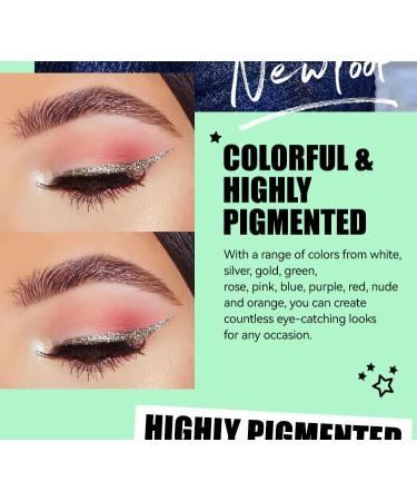 Glitter Eyeliner Liquid Eyeliner Glitter Glitter Eyeshadow Glitter Makeup Stage Makeup (7) - Buy Online on GoSupps.com