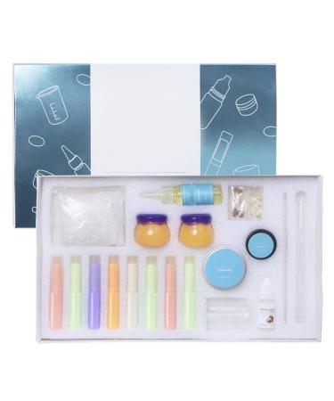 DIY Lip Gloss Kit Moisturizing Base Gel Lip Glaze Making Tool Lipstick Pigment Powder..