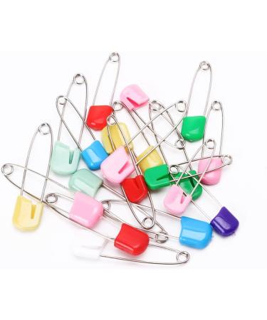 20pcs Baby Diaper Pins - Colorful Safety Lock Pins for Cloth Diapers | Safe & Durable for Kids - Buy Online on GoSupps.com