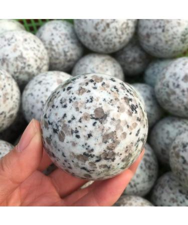 Crystal 45-55mm Natural Beautiful Sky Sand Blue Stone Ball ningxiao - Buy Online on GoSupps.com