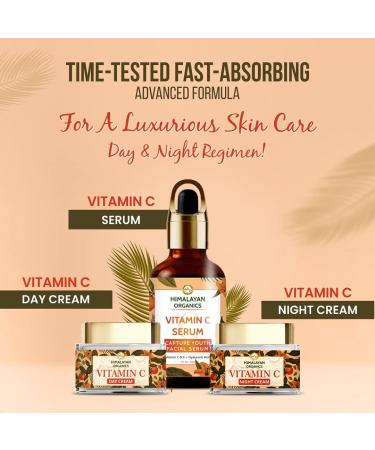 Buy Vitamin C Serum with Hyaluronic Acid & Vitamin E | Brightens Skin Improves Elasticity | 30ml - Blemish Free Highly Effective - Buy Online on GoSupps.com