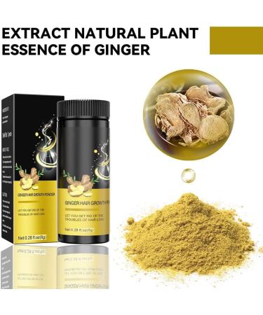 Anti-Hair Failure Ginger Hair Growth Powder - Stimulate Thicker Hair Strengthen Roots & Promote Fast Growth | 3-Pack for Women & Men - Buy Online on GoSupps.com
