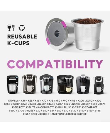  BlissfulAbode Reusable K45 compatible metal coffee capsule with customizable holes (B) - Buy Online on GoSupps.com