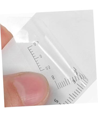 FOMIYES 1 Roll Stickers Positioning Eyebrow Ruler Eye Brow Stencil Brow Mapping Conjoined Labeling - Buy Online on GoSupps.com