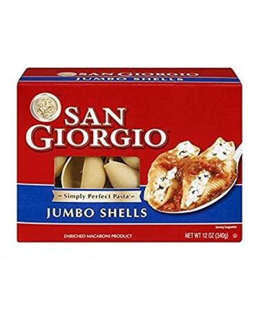 San Giorgio Jumbo Pasta Shells, 12 oz