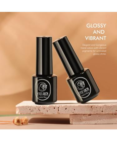 YESSICA Gel Nail Polish Set - Fall in Love Collection 20 Colors | UV Gel Polish with Base, Top, and Matte Coat | Long Lasting Formula for DIY at Home and Salons - Buy Online on GoSupps.com