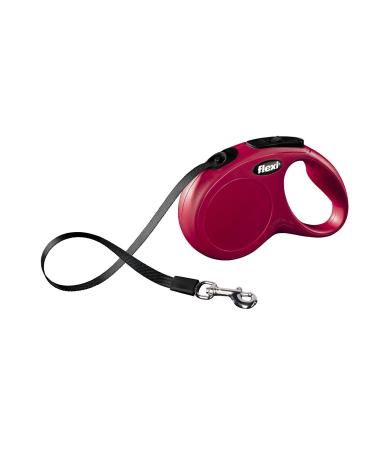flexi retractable dog leash 4.6 m small red red Small 16 ft