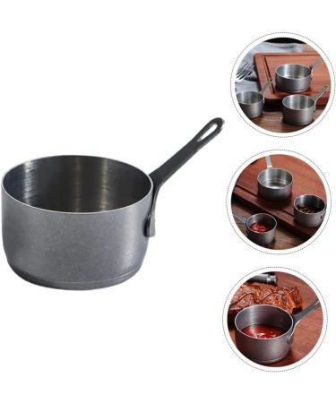 Milisten Stainless Steel Cups Stainless Steel Sauce Cup Coffee Pot Bread Silver 14X7X3.5CM - Buy Online on GoSupps.com