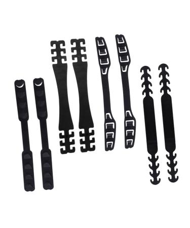 MAGICLULU Mask Rope Extension Buckle 8pcs ear protection strap buckle face mask adjustment strap Mask Accessories