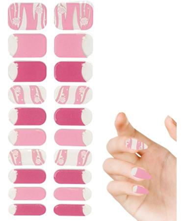 Gel Nail Strips Nail Polish Stickers - Semi-Cured Nail Wraps for Gel Polish - Gel Nail Strips Long Lasting Shiny Nail Strips Easy to Apply and Remove 0178 - Buy Online on GoSupps.com