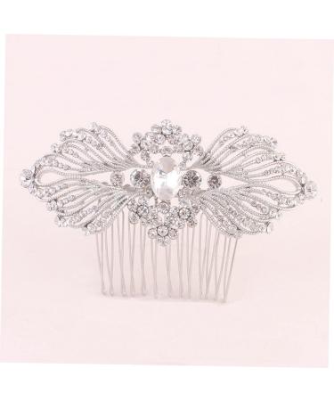 Housoutil Tiara Bride White Hair Crystal - Buy Online on GoSupps.com