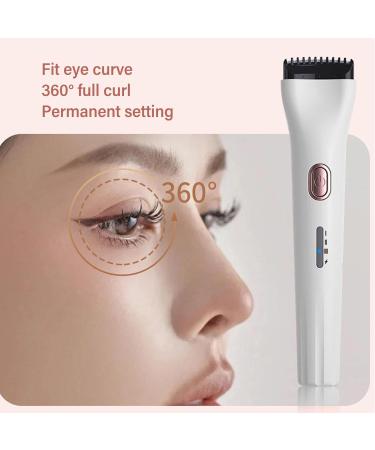 Long Lasting Rechargeable Eyelash Curler with 3 Gears Rapid Heating Double Sided Comb Design 24H Smudge- Curl (Socobetas5kh18xqgg-12) - Buy Online on GoSupps.com