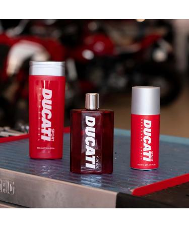 Ducati Sport by Ducati - Fragrance for Men - Amber Fougere Scent - Opens with Lavender Bergamot and Rosemary - Blended with Violet Leaf and Sandalwood - Perfect for Active Types - 3.4 oz - Buy Online on GoSupps.com