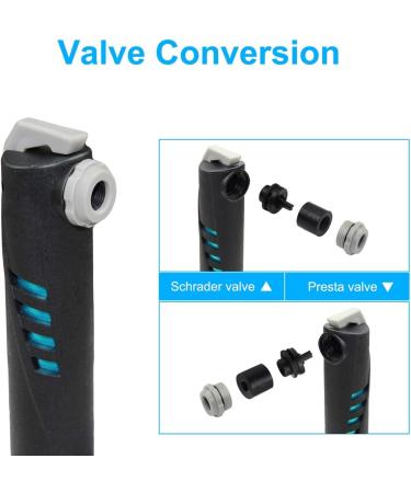 CHUMXINY Bike Repair Kit with 16-in-1 Tool, Mini Pump, and Patch Kit - Mountain & Road Bike Tire Repair Tool Set in Blue - Buy Online on GoSupps.com
