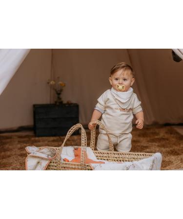 BIBS Supreme Baby Pacifiers | BPA-Free Natural Rubber Pacifier | Made in Denmark | Set of 2 Soothers (Vanilla  6-18 Months) 6-18 Month Vanilla - Buy Online on GoSupps.com