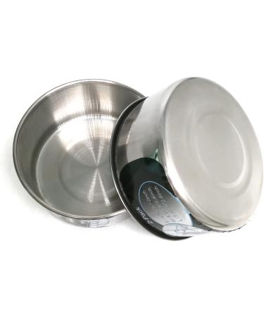 MLCINI Hanging Pet Bowl 2 Pack - Stainless Steel Non-Spill Water & Food Bowls for Dogs & Cats in Crate - Small Size 18 Ounce - Buy Online on GoSupps.com