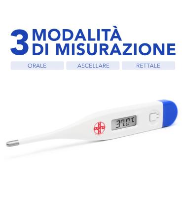 AISI Digital Thermometer for Adults & Children Fast 1-Minute Read 2-Pack 24-Month Guarantee | International Shipping Available - Buy Online on GoSupps.com