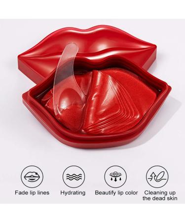 YUYTE Nourishing Moisturizing Lip Patches - Hydrating Gel Collagen Lip Pads for Soft Smooth Lips | Paraben-Free Anti-Aging Care - Buy Online on GoSupps.com