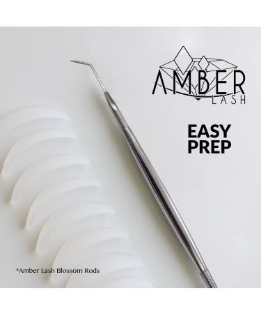 Stainless Steel Amber Lash Lift Perm Tool with Separation Comb Stick - Eyelash Extensions Supplies - Buy Online on GoSupps.com
