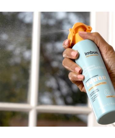 Imbue Heat Protection Spray Mist For Curly Hairs Thermal Protection Anti Humidity Spray Heat protectant- Vegan and Curly Girl Compliant 200 ML Paraben Free Best Anti Frizz Formula - Buy Online on GoSupps.com