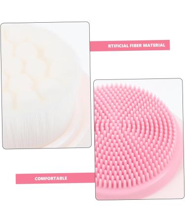 Gogogmee Soft Bristle Facial Cleansing Brush Silicone Face Brush Exfoliating Brush Shower Body Scrubber Face Scrubber Men Face Scrubber Brush Silicone Brush Cleanse Exfoliator Bath Brush - Buy Online on GoSupps.com