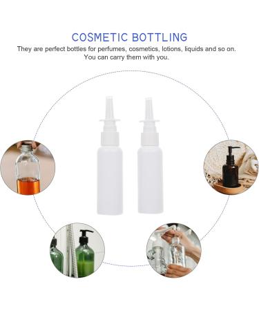 20Pcs Refillable Fine Mist Sprayer Bottles - Small Nose Pumps for Cosmetics | Perfect for Travel & DIY - Buy Online on GoSupps.com