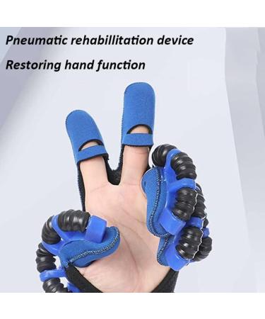 Self-Training Rehabilitation Robot Gloves Smart Stroke Hand Splint Hemiplegia Finger Orthotics Exerciser Help Patient with Hand Dysfunction (Right Hand Large) - Buy Online on GoSupps.com