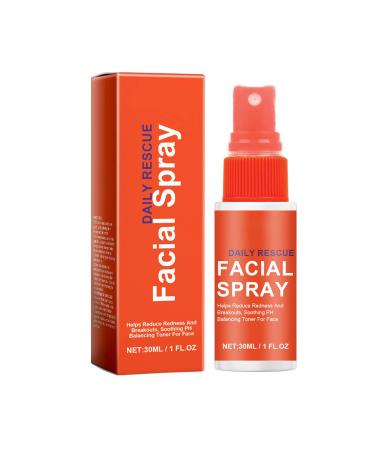 Daily for sensitive skin Spray helps reduce redness outbreaks Soothing pH Balancing Facial Toner 30ml Orange One Size One Size Orange