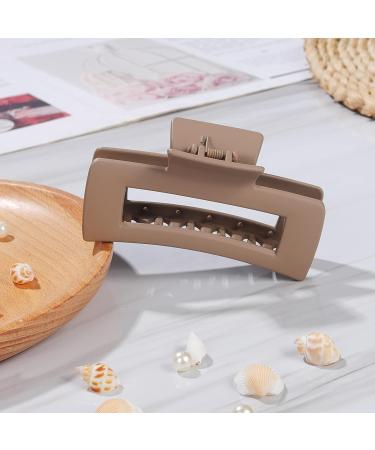 Deviegath 12 pcs Rectangle Hair Claw Clips Set for Thick Hair - Large and Small Non-slip Hair Accessories for Women - Buy Online on GoSupps.com