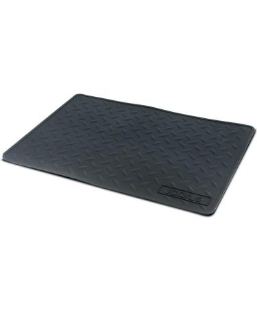 Icarus Silicone Heat Resistant Mat, Heat Proof Hot Tool Appliance Station Mat, 16" x 11" 16x11 Inch (Pack of 1)