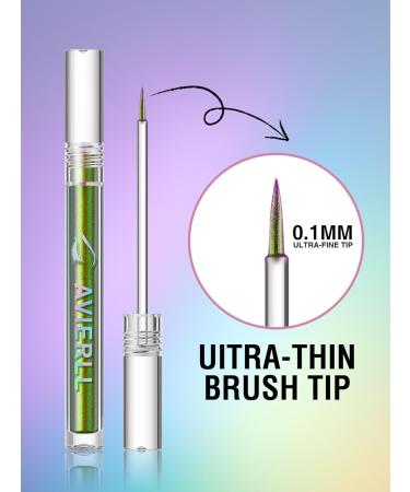 Easilydays Shimmer Liquid Eyeliner Pencil Chameleon Blue Purple Gold Colored Satin Eye Liner Metallic Multi-Reflective Finish Eyeliners Waterproof Smudge-proof Longwearing Ultra-Fine Tip Eyeliner Pen (#05) - Buy Online on GoSupps.com