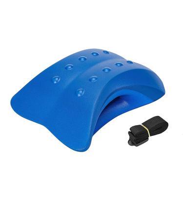 Tlily foam device for bahre on the lower back lumbar support pain relief for spine bridge lumbar support pillows blue