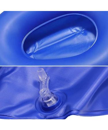 Air Inflation Bed Pan Washable Portable Elderly Inflatable Potty Anti Bedsore Toilet Urinal for Elderly Bedridden with Pump(2 pcs) - Buy Online on GoSupps.com
