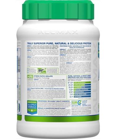 ALLMAX Naturals ISONATURAL Whey Protein Isolate (2 Pound) + ALLMAX Creatine Monohydrate (400g) - Buy Online on GoSupps.com