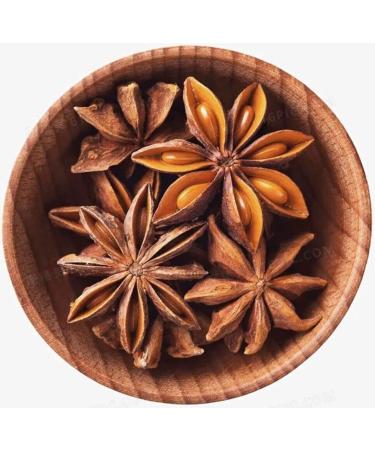 Premium Quality Star Anise Seeds - 100g | Natural, Vegan, Non GMO | No Additives or Preservatives - Buy Online on GoSupps.com