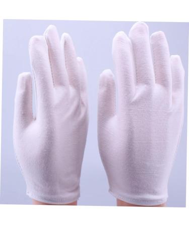 FRCOLOR 54 Pairs Working Gloves for Women Hydrating Gloves Gloves Jewelry Inspection Gloves Cotton Gloves for Dry Hands Work Glove Moisturizing Gloves Spa Gloves Thick Section White - Buy Online on GoSupps.com