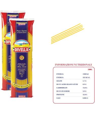  Divella DIVELLA Family Kit 12 packs of 500g pasta (butterflies ears knives rolls spaghetti restaurants tofe) + 3 bottles of tomato paste 640 g - Buy Online on GoSupps.com