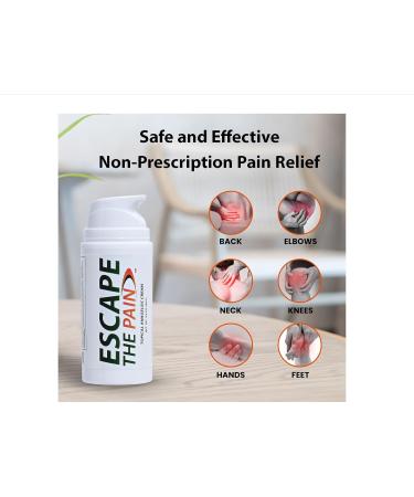 Pain Relief Cream for Joint & Muscle Soreness - Powerful Inflammation Rub for Arthritis & Sports Pain Non-Greasy 3.4 oz - Buy Online on GoSupps.com