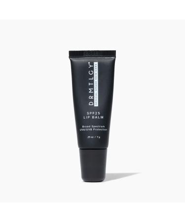 DRMTLGY SPF 25 Lip Balm Hydrating & Nourishing Lip Protection with Avocado Shea Butter & Cocoa Butter Broad Spectrum UVA UVB Shield Non-Sticky Smooth Finish .25 oz - Buy Online on GoSupps.com