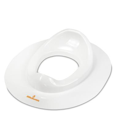 Easy Toilet Seat Potty Training for Toddler Kids Child Baby Round Elongated for Boys & Girls. Portable Potty Training Tool with Durable, Safe, Non Slip Chair Design White. Standard