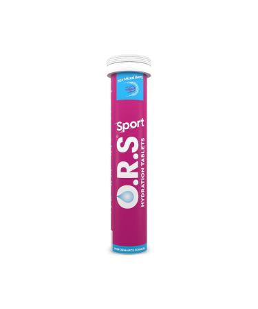 O.R.S Sport Hydration Tablets with Electrolytes Vegan Gluten & Lactose Free Formula Soluble Oral Rehydration Tablets with Natural Mixed Berry Flavour Low Calorie Adult & Children 20 Tablets Mixed Berry 1 tube
