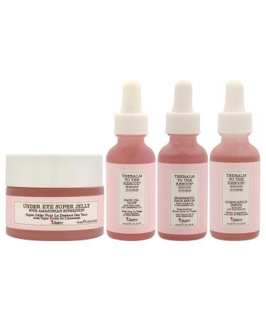 Revitalize & Illuminate Skincare Collection by the Balm for Women - Eye Super Jelly Face Oil Glow & Serums | 4 Pc Set - Buy Online on GoSupps.com