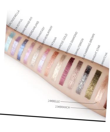 Balacoo 1pc Liquid Matte Eyeshadow Glitter Liquid Eyeliner Eye Makeup Eye Shadow Polarized Liquid Eyeshadow 1 count (Pack of 1) As Shown - Buy Online on GoSupps.com