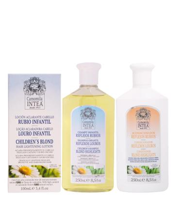 Intea Camomila Intea Children's Hair Lightening Treatment Baby Blonde Hair Lotion 100ml + Shampoo